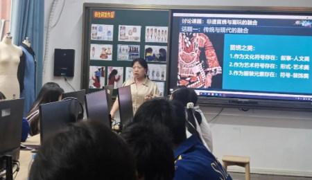 指尖传非遗 数智启新程——我校吴仙花名家工作室开展“锦绣计划”数字营销技能培训